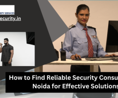 How to Find Reliable Security Consultants in Noida for Effective Solutions