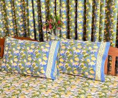 Shop Stylish Block Printed Cotton Pillow Covers Online