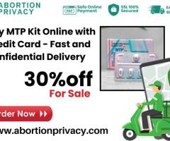 Buy MTP Kit Online with Credit Card - Fast and Confidential Delivery