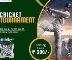 Fasten Your Seatbelts – Cricket Tournament Tickets on Tktby