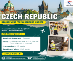 Czech  Republic Requirement For Warehouse Worker