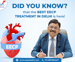 Did you know? The best EECP treatment in Delhi is in SAAOL