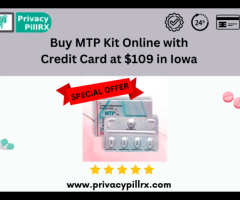 Buy MTP Kit Online with Credit Card at $109 in Iowa