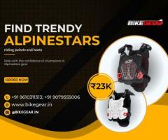 Find trendy Alpinestars-riding jackets and boots for your motorcycle in india - 1