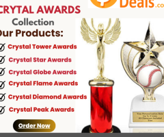 Order Exquisite Crystal Awards for Unforgettable Recognition at Trophy Deals