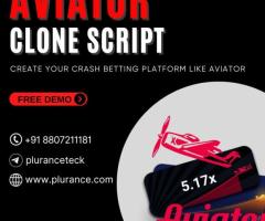 Soar to great heights in crash betting industry with aviator clone script