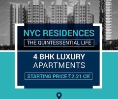 Gaur NYC Residences | Deluxe 4 Bhk Apartments | Sector-3, Wave City, Ghaziabad - 1