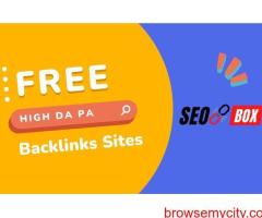 High DA PA Submission Sites List | SEO Link Box