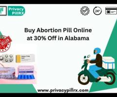 Buy Abortion Pill Online at 30% Off in Alabama