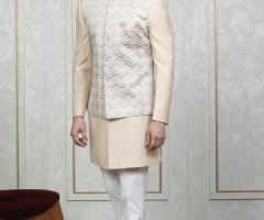 Shop Premium Nehru Jacket Sets at Laromani official - 1