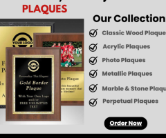 Get Premium Custom Plaques for Every Occasion at Trophy Deals