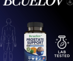 Prostate Support for Men - Saw Palmetto Lycopene Pumpkin Seed Vegan Capsules - 1