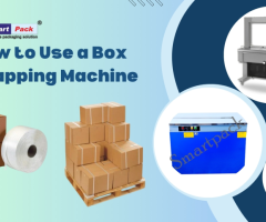 How to Use a Box Strapping Machine - 1