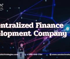 Your Gateway to the Future of Finance - decentralized finance Development Company