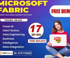 Microsoft Fabric Online Training Free Demo- Visualpath - 1