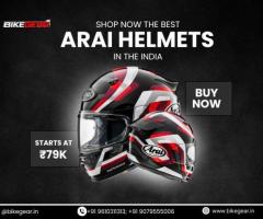 shop now the best Arai helmets in the India