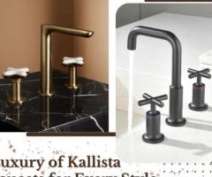 Discover the Luxury of Kallista Faucets for Every Style