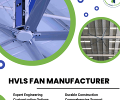 Wind Fan - Best HVLS Fan Manufacturer in India