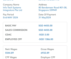 Payroll Software Service Provider | Infotech SG