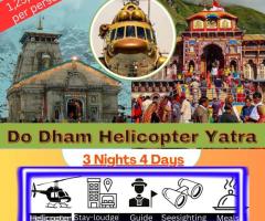 Live The Dream - Book Your Do dham  Yatra Helicopter Tour