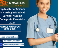 Top Master of Science in Nursing in Medical Surgical Nursing Colleges in Karnataka 2024