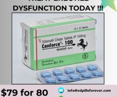 Treat Erectile Dysfunction TODAY- Use Cenforce 100mg!!!