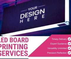 LED Board Printing Services in Noida