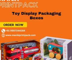 High-Quality Toy Display Packaging Boxes From Manik Printpack