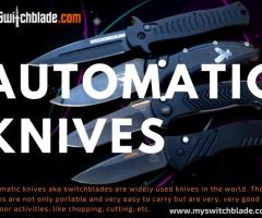 Choose the top-quality Automatic Knives made with durable AUS-8 stainless steel