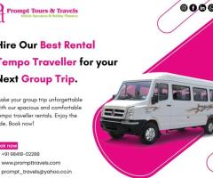 Hire Our Best Tempo Traveller Rental in Chennai for Your Group Trip - 1