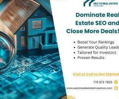 Maximize Your Real Estate Leads with Professional SEO Services