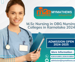 M.Sc Nursing in OBG Nursing Colleges in Karnataka 2024