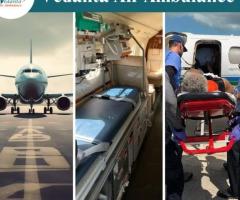 Take Vedanta Air Ambulance from Guwahati with Perfect Medical Accessories - 1