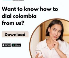 How to call Colombia from US