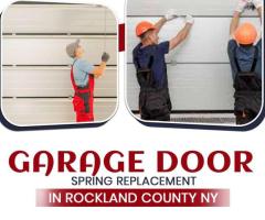 Garage door spring replacement in Rockland County NY