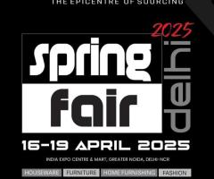 Cultural Textiles And Linen at Spring Fair Delhi 2025.