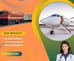 Book Superb Angel Air and Train Ambulance Service in Jamshedpur at a Nominal Cost