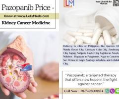 Buy Pazopanib 200mg/400mg Tablet Online Cost Philippines