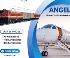 Hire Splendid Angel Air and Train Ambulance Service in Gorakhpur with Medical Service