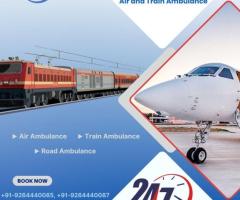 Book Angel Air and Train Ambulance Service in Siliguri with Reliable Medical Service