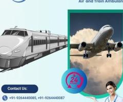 Hire Angel Air and Train Ambulance Service in Indore with Advanced ICU Facility