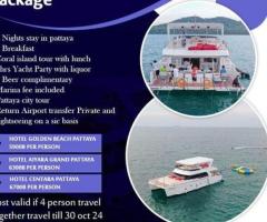 Online Yacht Hire Pattaya with Sunset Yacht Pattaya