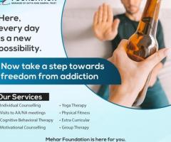 Best Alcohol Rehab Centre in Delhi - Mehar Foundation