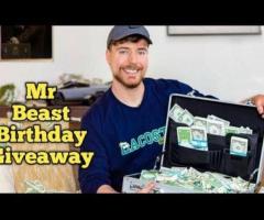 MrBeast Birthday Giveaway