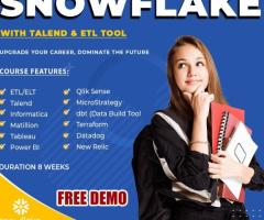 Snowflake Online Course Hyderabad  | Snowflake Training