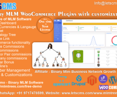 Binary MLM eCommerce Plan | Multilevel Binary Affiliate Tree Software in WooCommerce