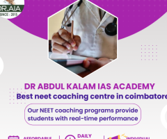 DR ABDUL KALAM IAS ACADEMY is India's Best Coaching for NEET (UG)