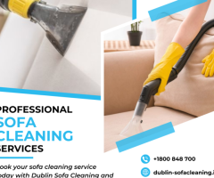 Sofa Cleaning Dublin – Revive Your Furniture with Expert Care!