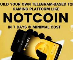 Notcoin Clone Script - Your Gateway To Launch a Tap-To-Earn Game