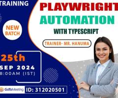 PlayWright Automation Online Training New Batch - 1